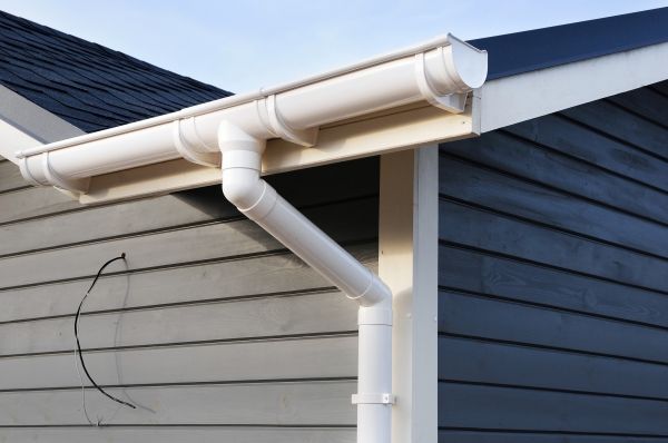 PVC Rain Gutter Installation in Fairhope