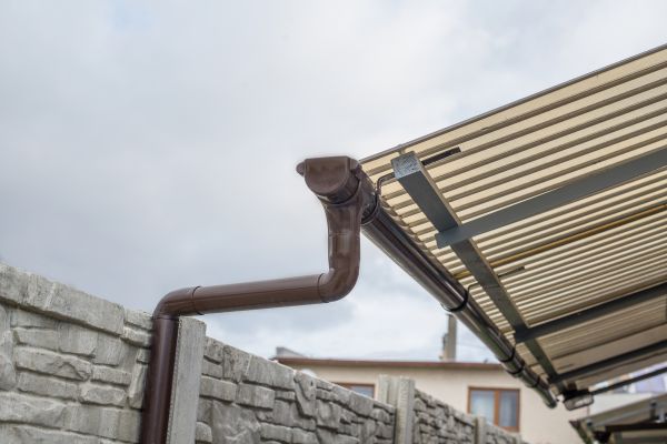Plastic Downspout Installation in Fairhope