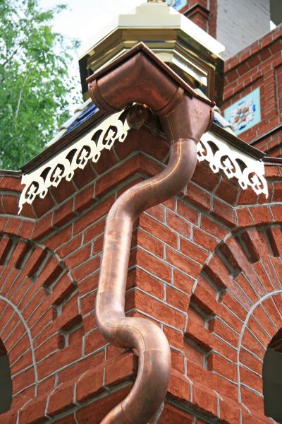 Church Downspout Installation in Fairhope